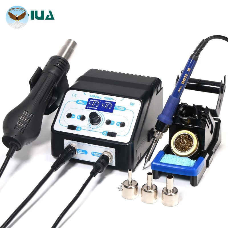 Máy hàn khò chỉnh nhiệt YIHUA 938BD+ I (750W)